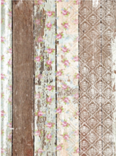 Pallet Wood Pattern Rice Decoupage Paper